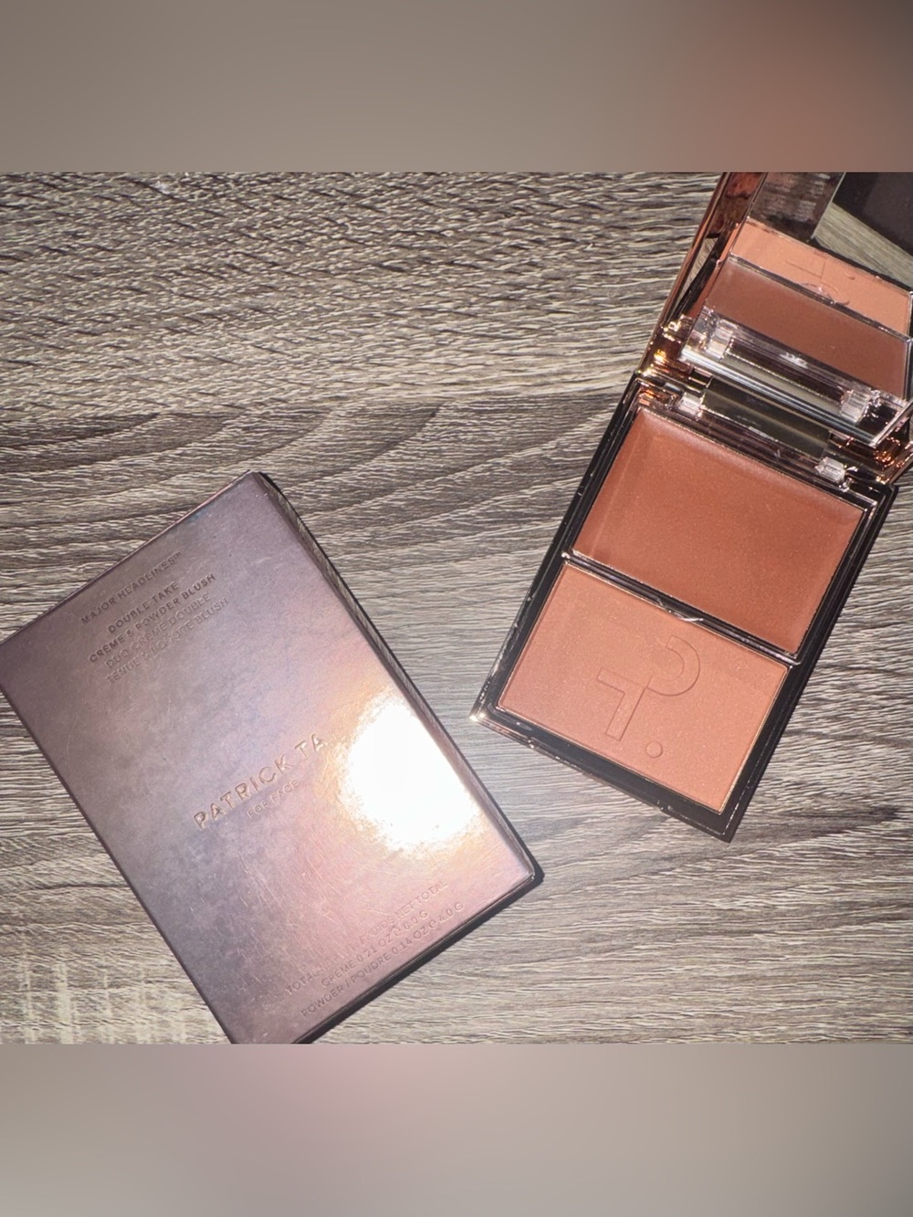 PATRICK TA BLUSH DUO 🧡